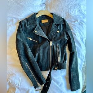 Driftwood suede jacket. Size small.